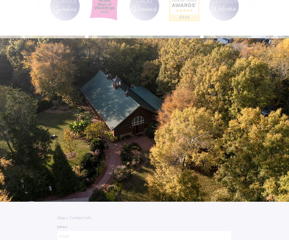 Alexander Homestead Wedding Package