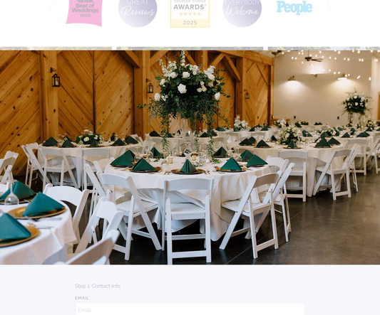 Alexander Homestead Wedding Package