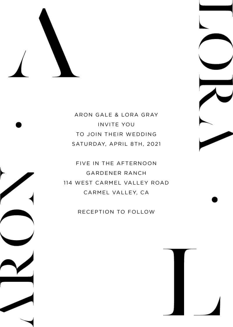 Lissom Wedding Invitations by Inggrid H.