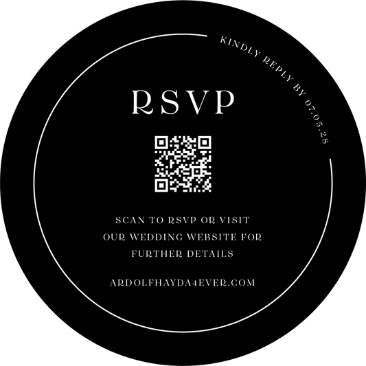 All Minimal RSVP Cards by Yunita Y.