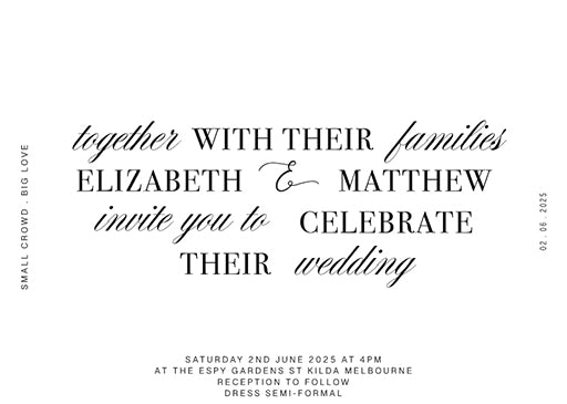 Alysian Wedding Invitations by Shab M.