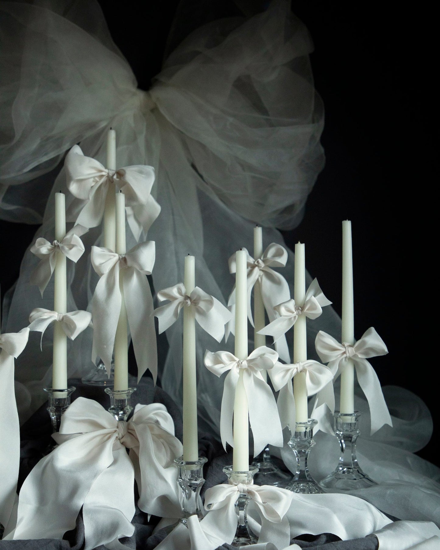 Antique White Silk Ribbon