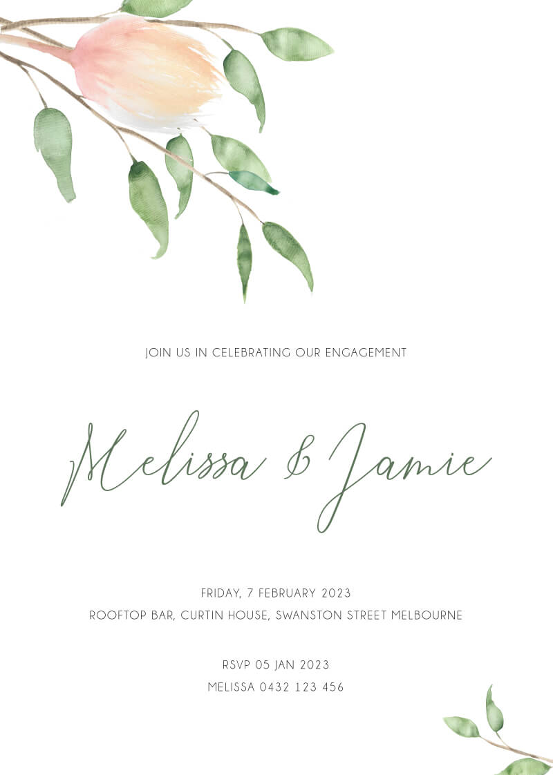 Arbour Engagement Invitations by Nicole D.