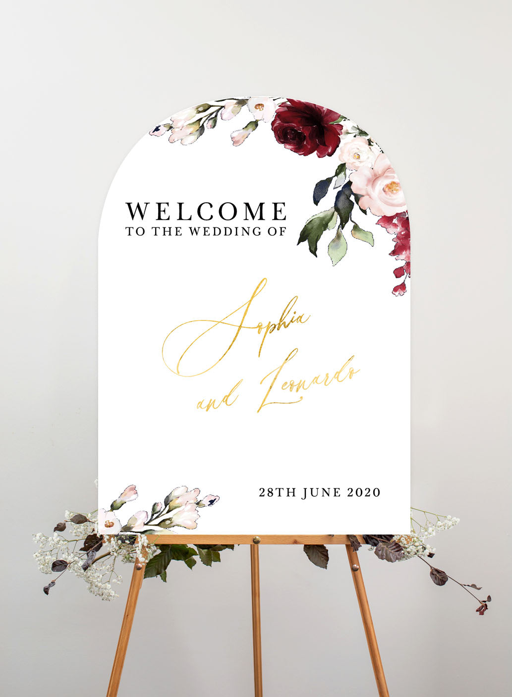 La Butte Wedding Sign by Jamie L.