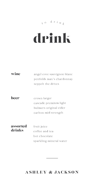 Arch AddictionMenu Cards by Yunita Y.