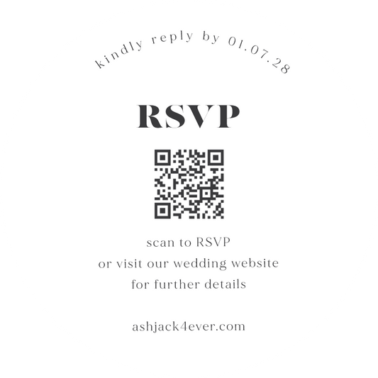 Arch Addiction RSVP Cards by Yunita Y.