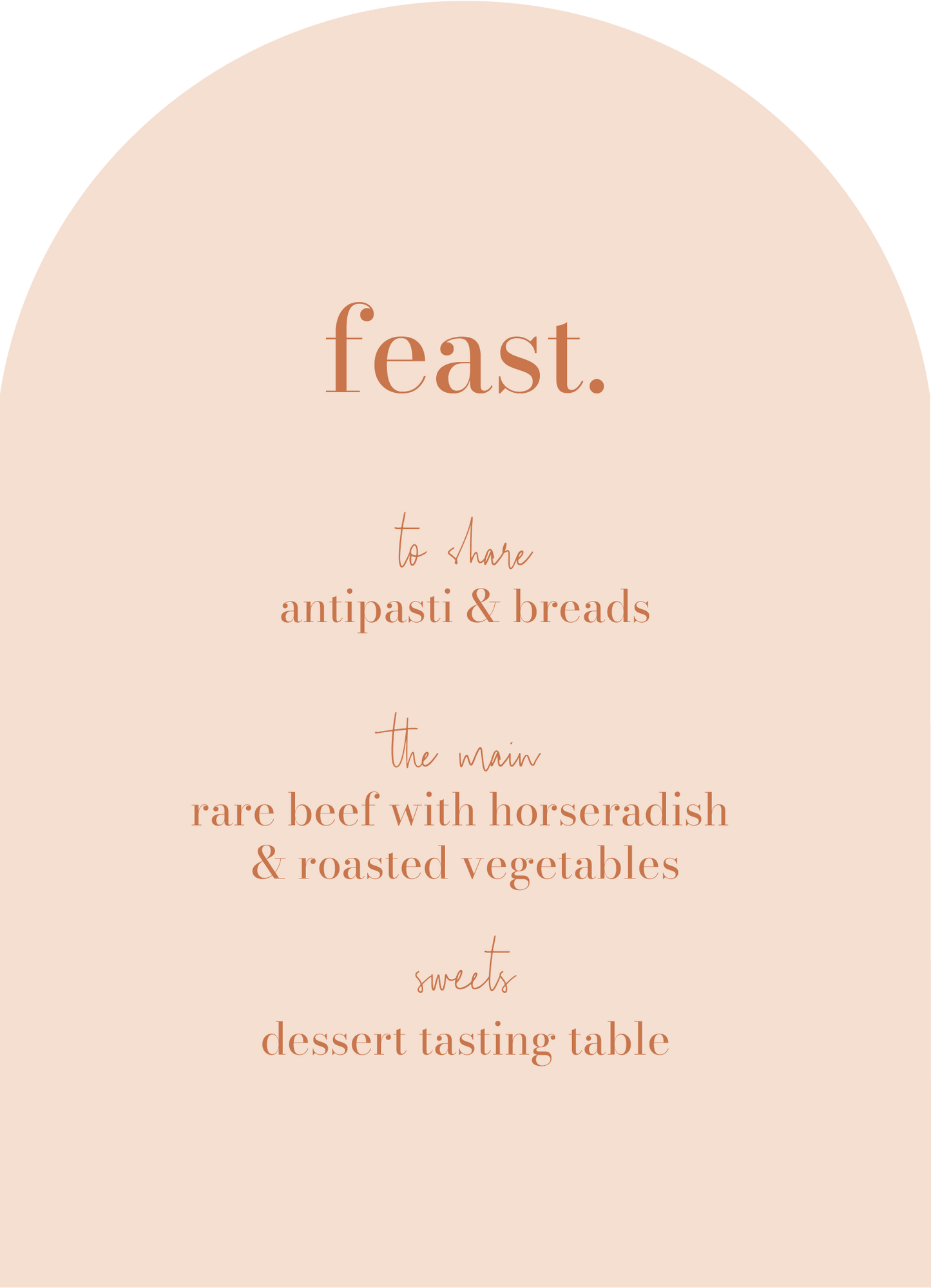 Arch LoveMenu Cards by Beth D.