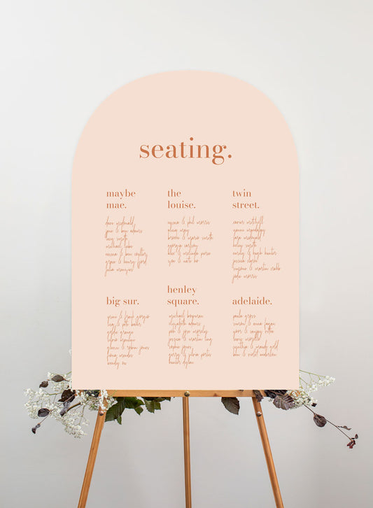 Arch Love Seating Chart by Beth D.