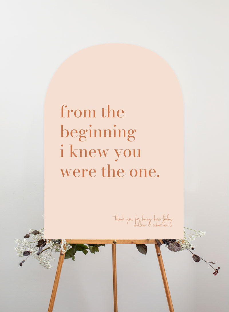 Arch Love Wedding Sign by Beth D.