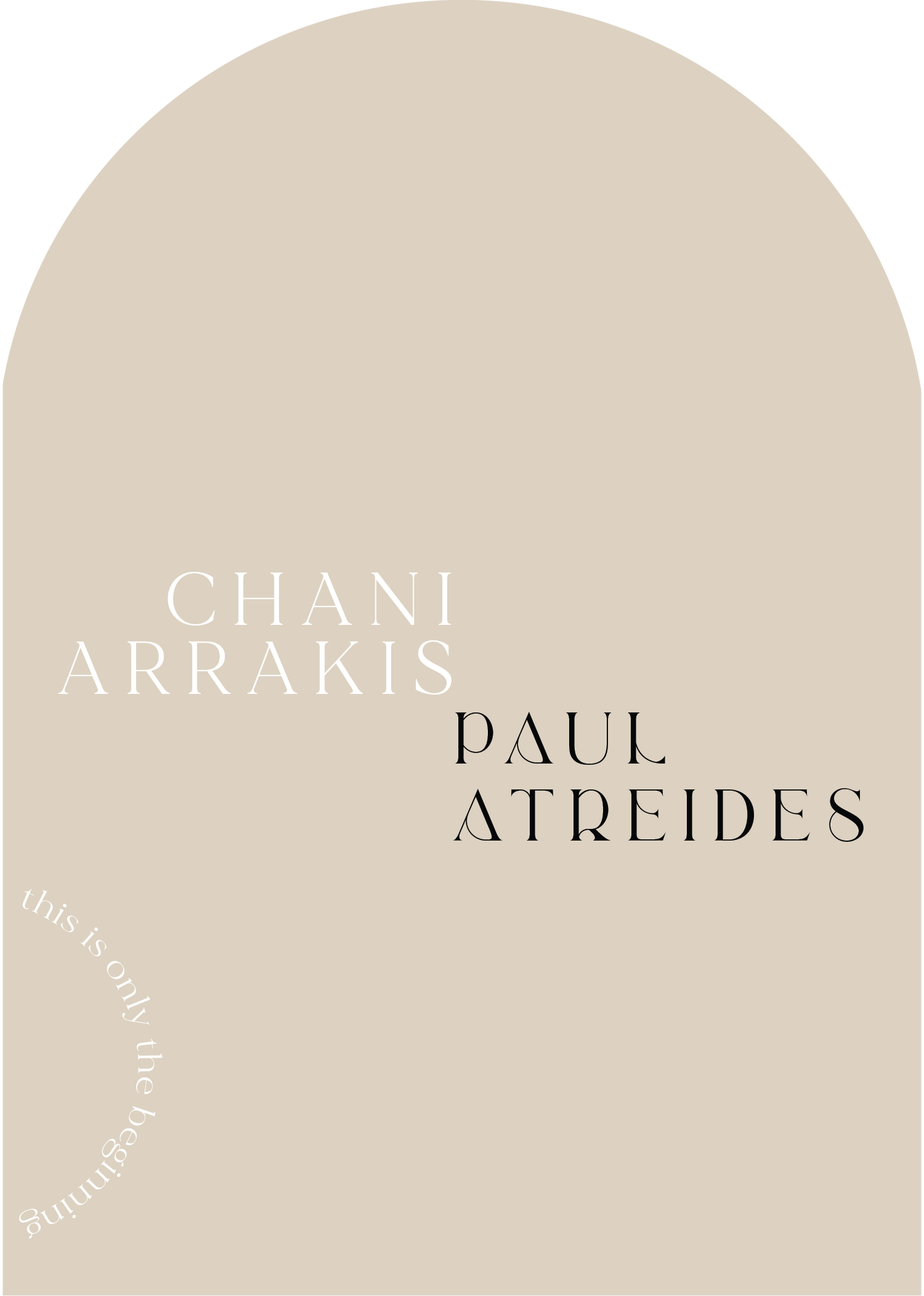 Arrakis Engagement Invitations by Shab M.
