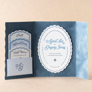 Astrid Wedding Invitation Suite
