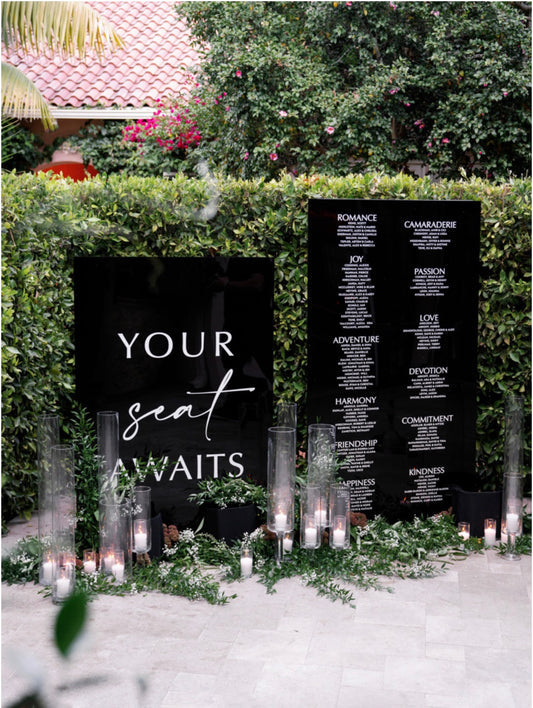 Custom Multi-Panel Seating Chart (Los Angeles Area)