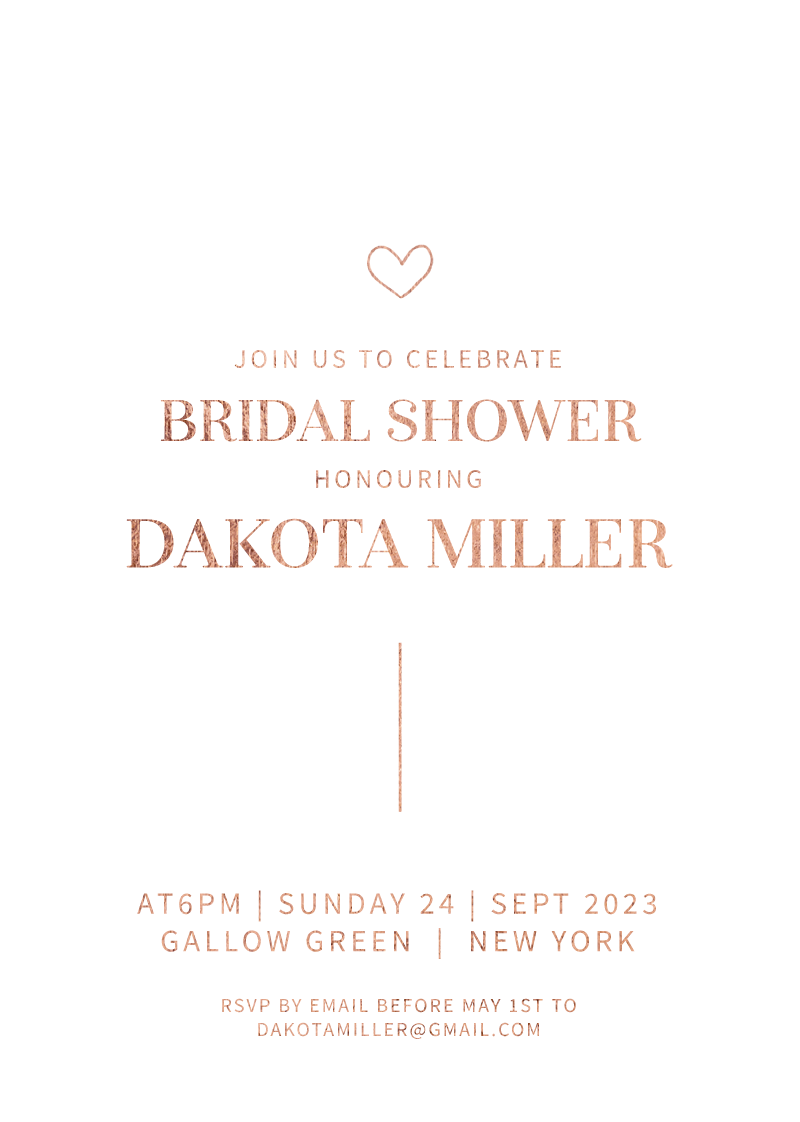 Baby LoveBridal Shower Invitation by Penelope E.