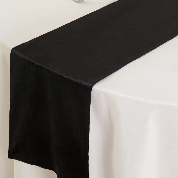 12x107 in Premium Velvet Table Runner Party Decorations
