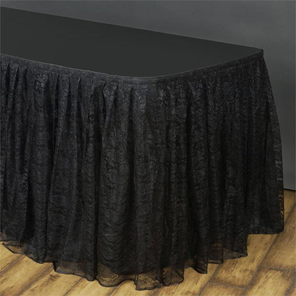 Lace Banquet Table Skirt