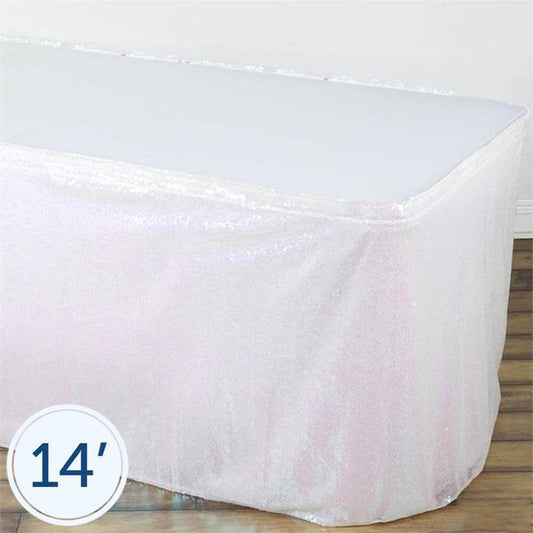 Sequin Table Skirt