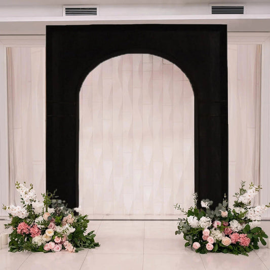 7 feet Spandex Backdrop Arch Cover for Arc de Triomphe Stand