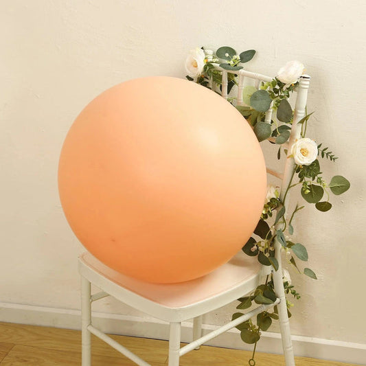 5 Round 36 in Matte Pastel Biodegradable Party Balloons