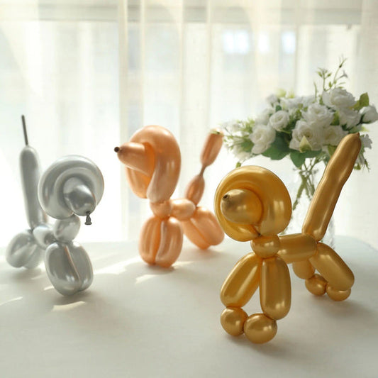 50 Metallic 30 in Long Twisting Modeling Latex Balloons