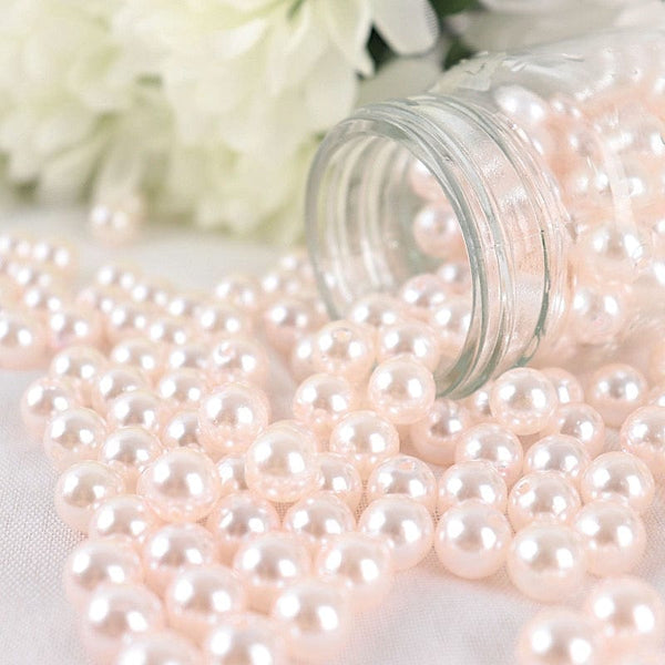 10 mm or 0.39" Loose Beads Faux Pearls
