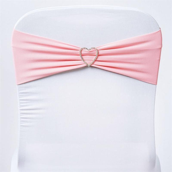 5 Spandex Chair Sashes Bows Ties Wedding Decorations