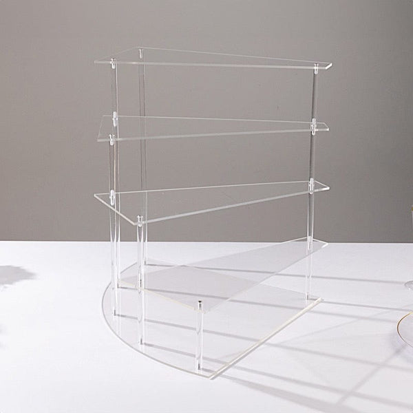 17 in Acrylic Cupcake Display Stand Spiral Stairway Design