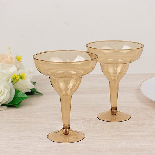 20 pcs 10 oz Clear Disposable Plastic Party Margarita Glasses