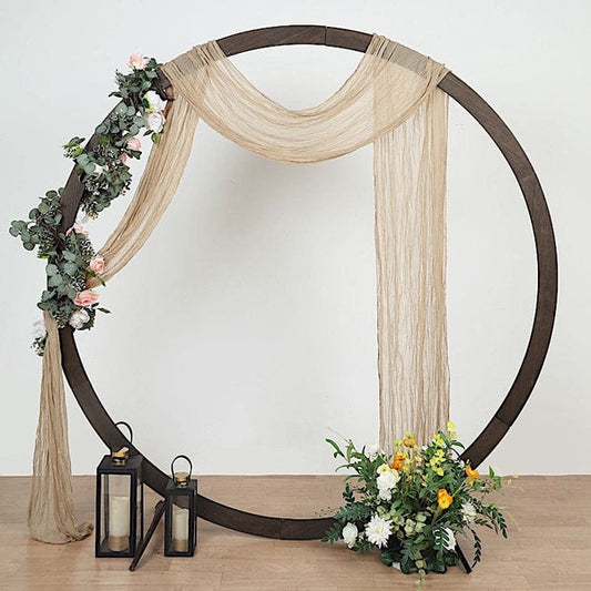 20 feet Cotton Cheesecloth Fabric Backdrop Drape Curtain Panel