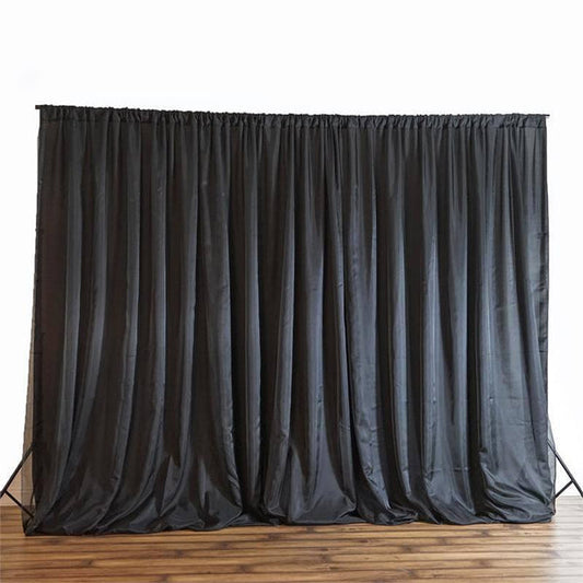 20 ft x 10 ft Chiffon Fabric Backdrop Curtain Photography Party Supplies