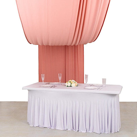 18 feet 4-Way Stretch Spandex Divider Backdrop Curtain