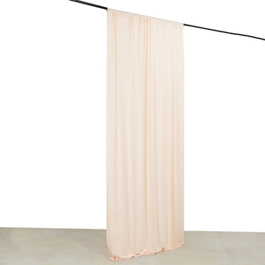 5x10 feet 4-Way Stretch Spandex Divider Backdrop Curtain