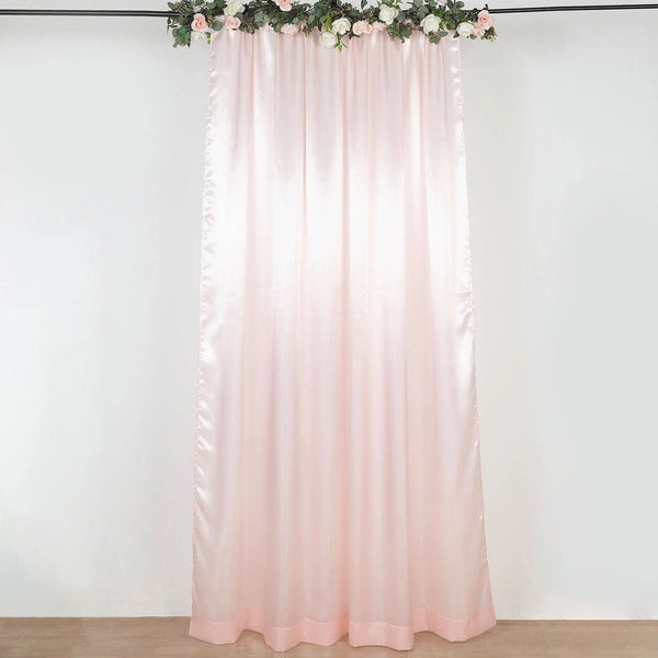 8x10 feet Satin Curtain Wedding Photography Backdrop Panel