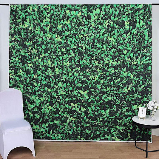 8 ft Vinyl Photography Background Greenery Printed Party Backdrop