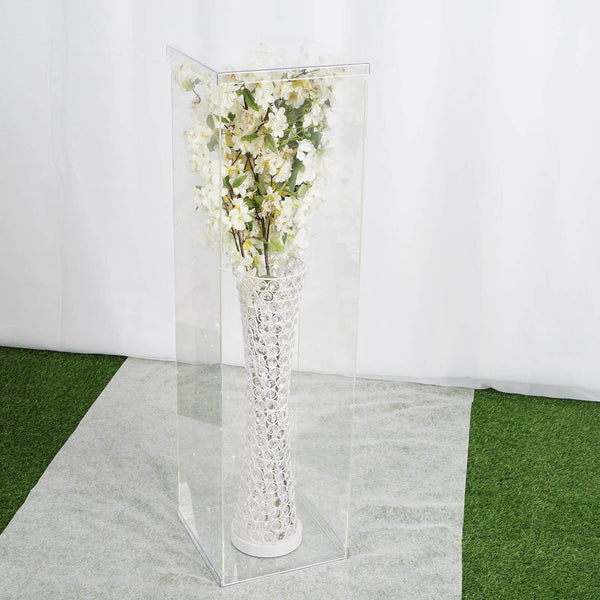 40 in tall Acrylic Display Box Standing Floor Centerpiece