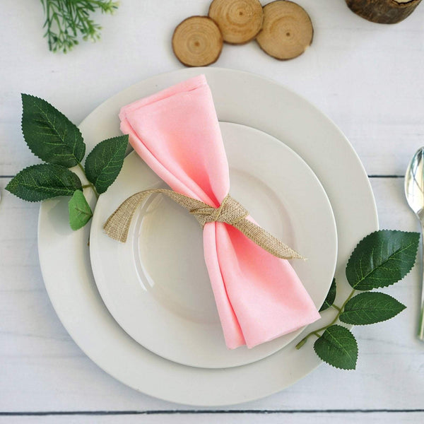 5 pcs 20"x20" Polyester Napkins