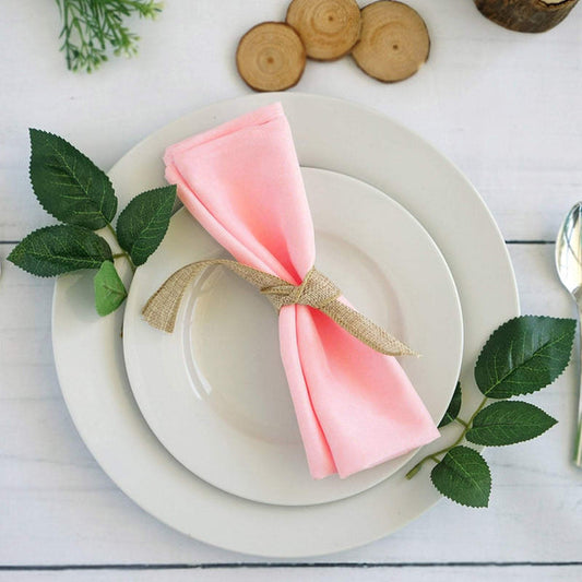 5 pcs 20"x20" Polyester Napkins
