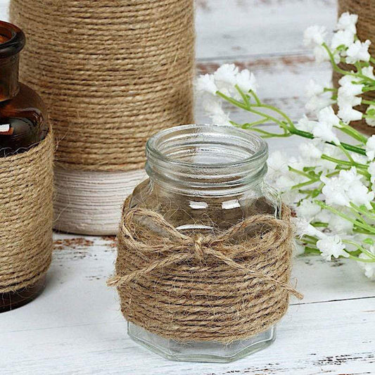 328 feet Natural 2 Ply Jute Twine String DIY Craft Decorations