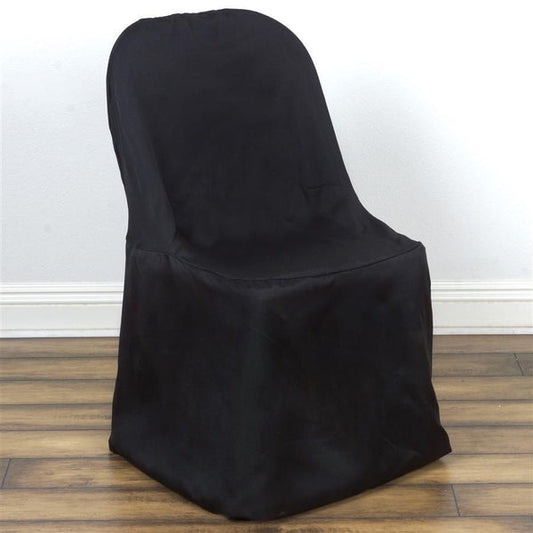 10 Polyester Folding Flat Chair Covers