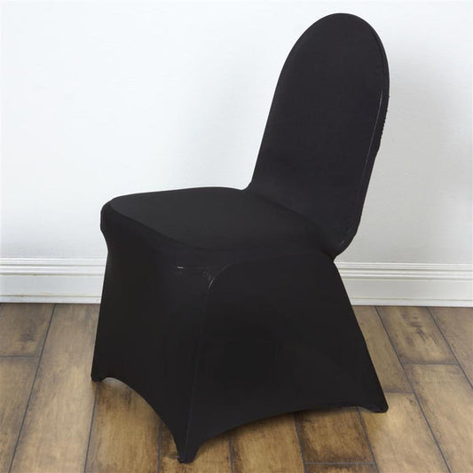 Crisscrossed Back Spandex Banquet Chair Cover