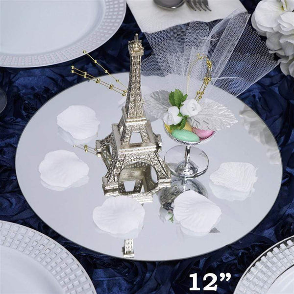 4 pcs 12" Shaped Mirrors Centerpieces