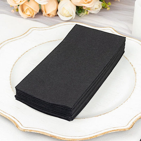 20 Rectangular 17x12 in Disposable Airlaid Paper Dinner Table Napkins