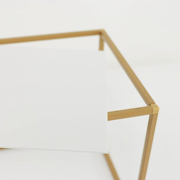 2 White 24x10 in Rectangle Plexiglass Sheets DIY Acrylic Sign Boards