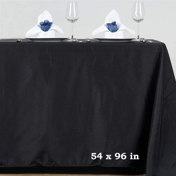 54x96" Polyester Rectangular Tablecloth