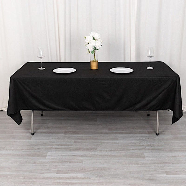 60x102 in Premium Scuba Polyester Rectangle Tablecloth