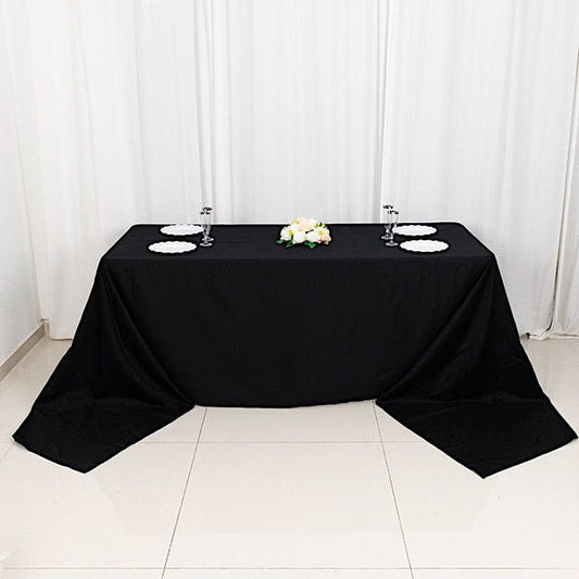 90" x 156" Rectangular Cotton Wedding Tablecloth Linens High Quality