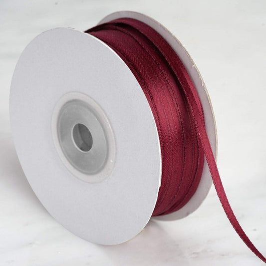 1/8 inch x 100 Yards Single Face Satin Ribbon
