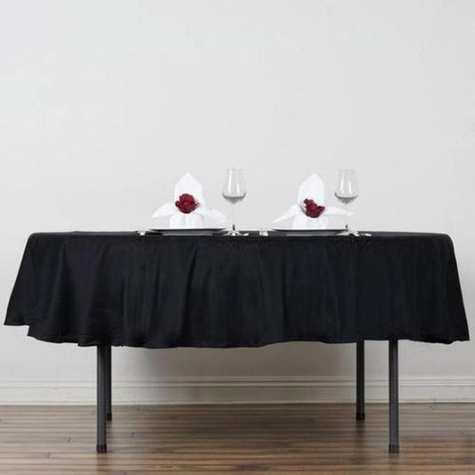 70" Cotton High-Quality Round Tablecloth