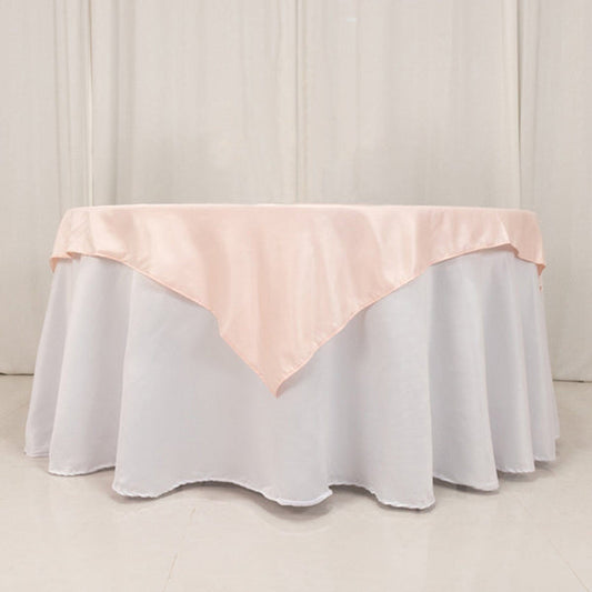 54" x 54" Lamour Satin Square Tablecloth