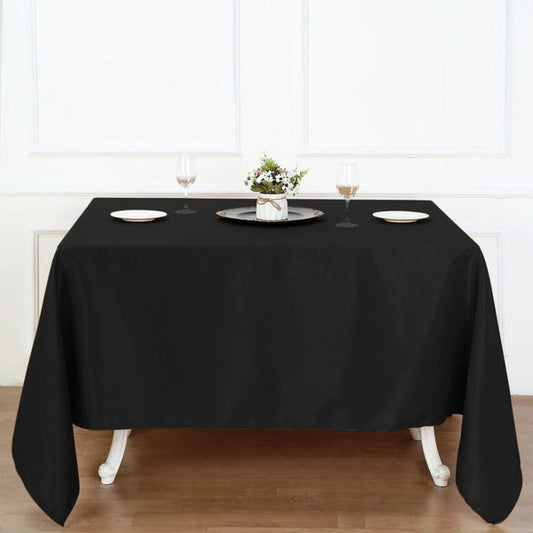 90x90 inch Premium Square Polyester Tablecloth