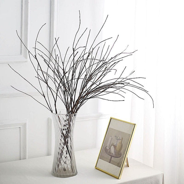 10 Brown 37 in Bendable Artificial Tree Branches Faux Flower Stems